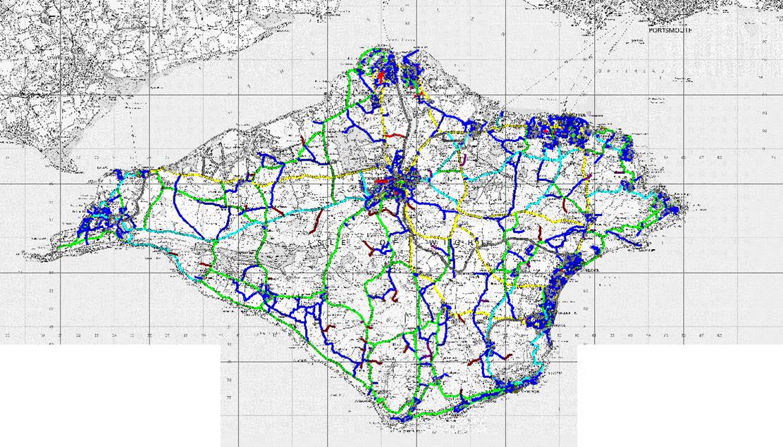 Consultancy skid strategy data map of Isle of Wight